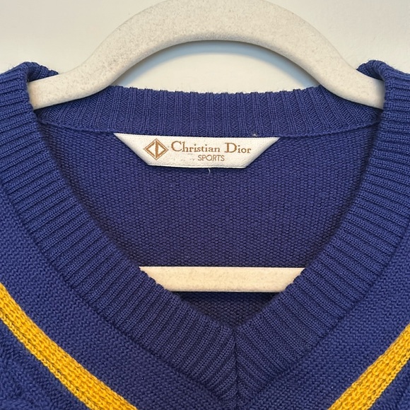 Vintage Christian Dior Sweater - Picture 1 of 5